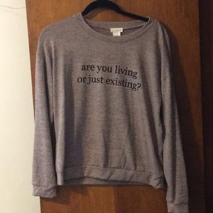 perfect condition wet seal soft long sleeve